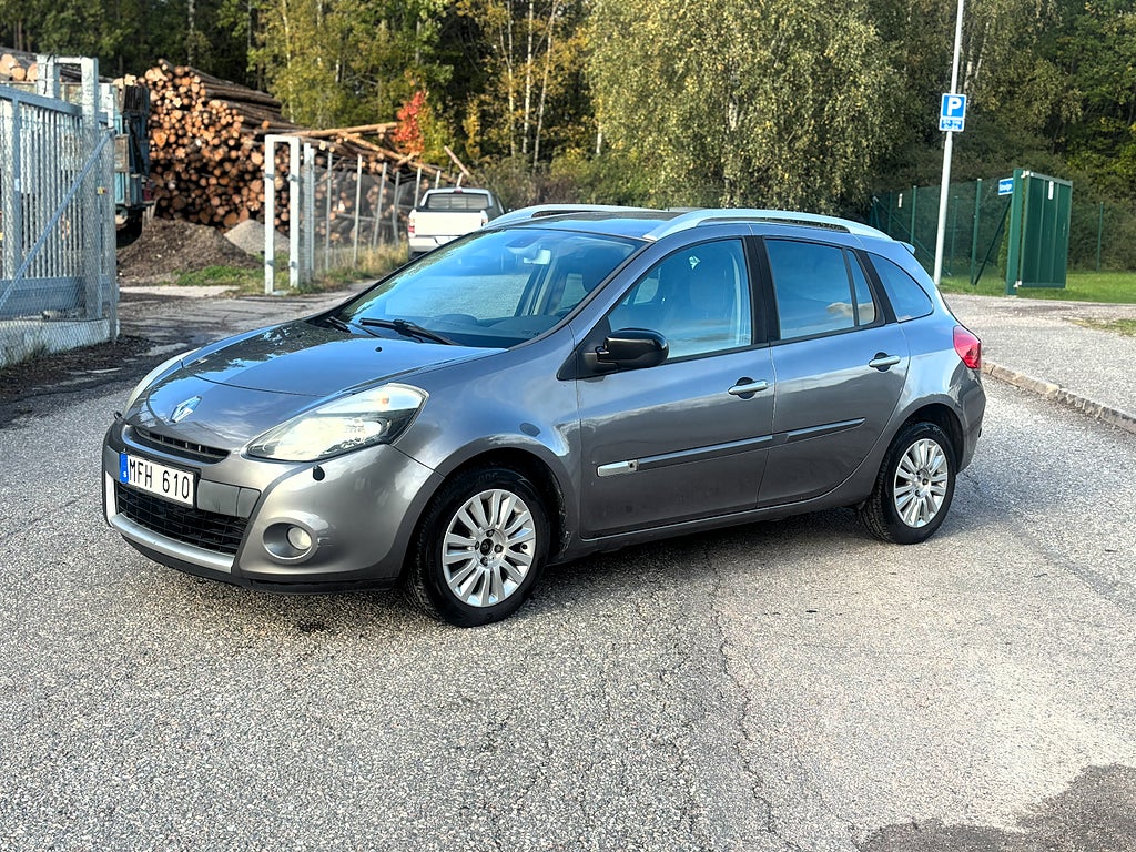 Renault Clio Sport Tourer 1.2 TCe Manuell Euro 5 DRAG