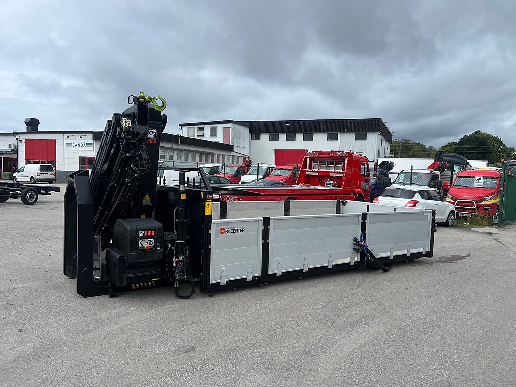 Övriga Kranflak Hiab 232-E5 kran & Schaktlucka