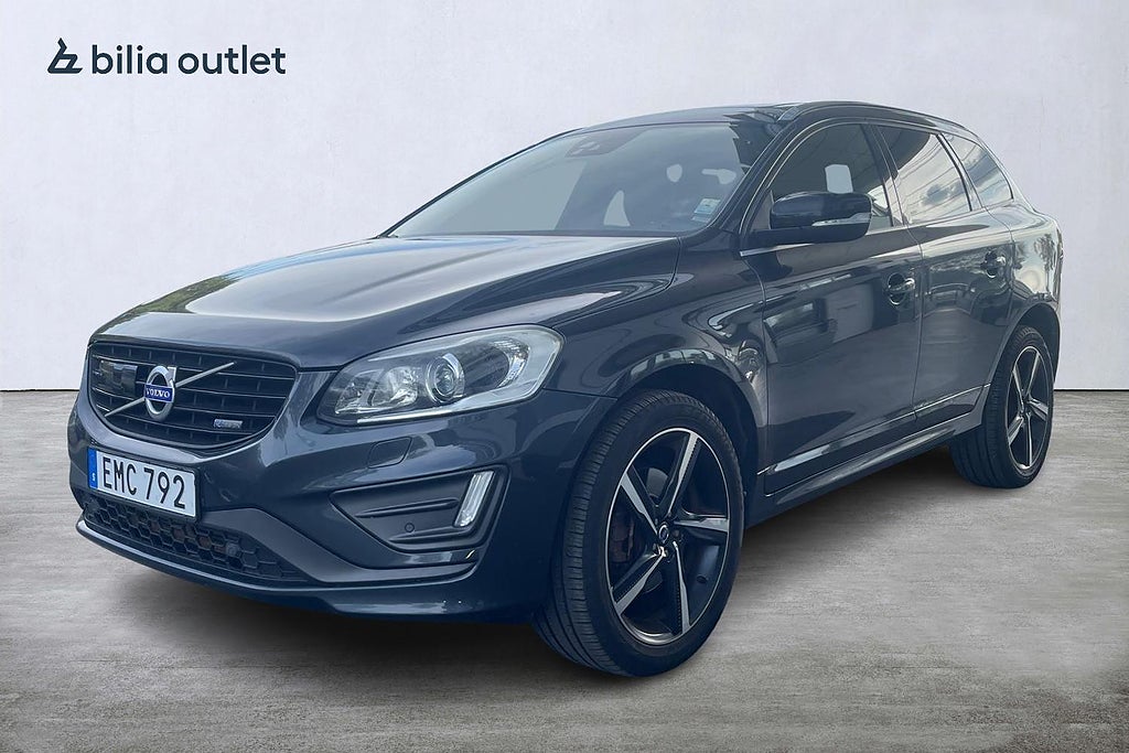 Volvo XC60 D5 AWD Geartronic Black R Polestar Pano B-kam Keyless