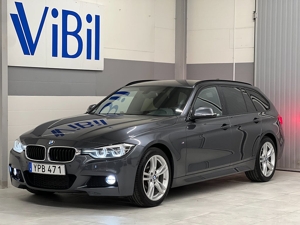 BMW 320D xDrive Touring M Sport DRAG/VÄRMARE/NAVI/360*/RATTVÄRME