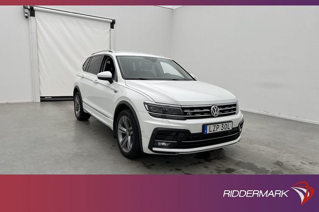 Volkswagen Tiguan Allspace 4M R-Line 7-Sits Värm Cockpit