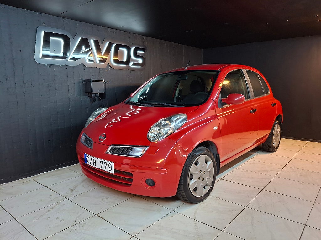 Nissan Micra 5-dörrar 1.2  NYBES NY SERVICE