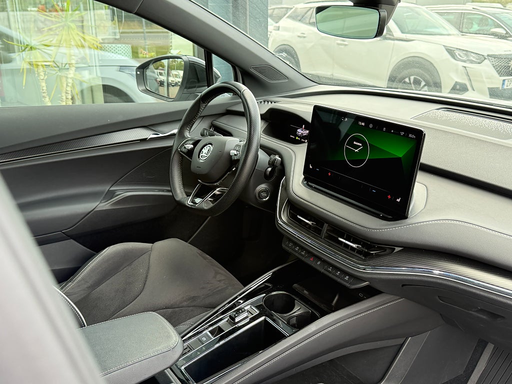 Skoda Enyaq iV 80 Sportline, Drag, S&V-hjul