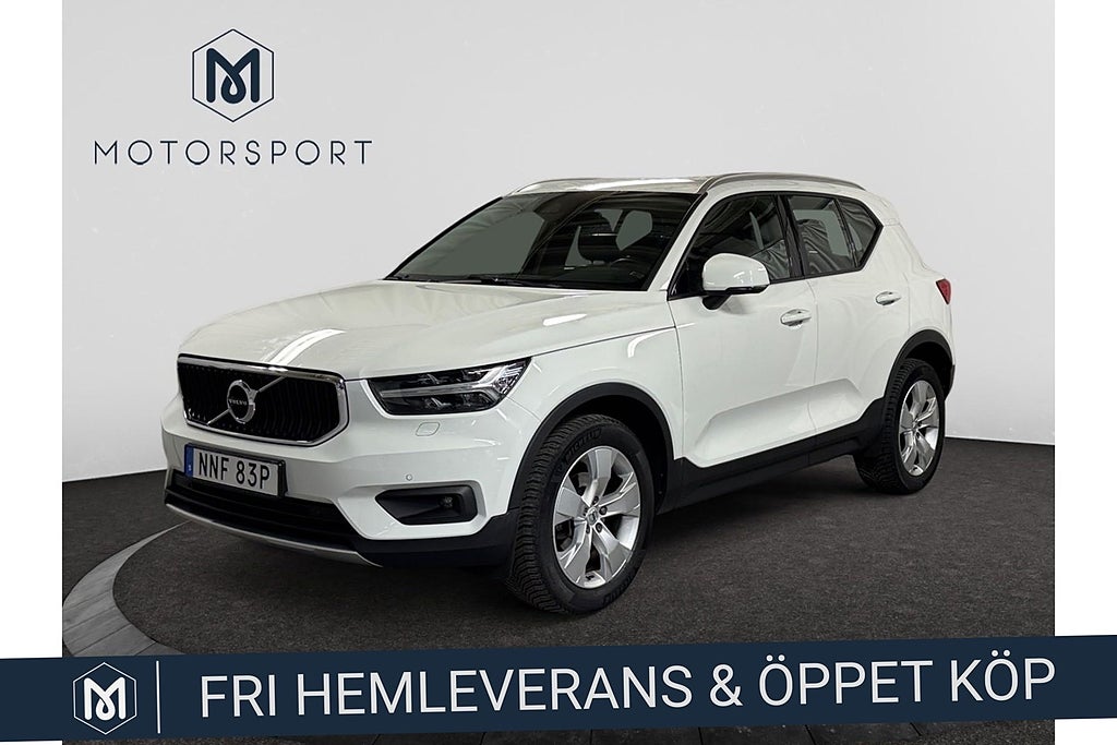 Volvo XC40 T3 Momentum Adaptiv-fart Värmare Halvskinn Navi