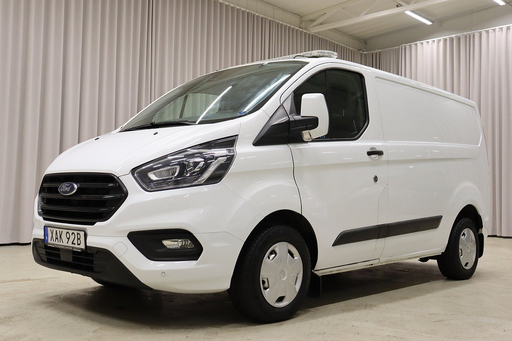 Ford Transit Custom Drag Värmare LED Takräcken Backkamera 