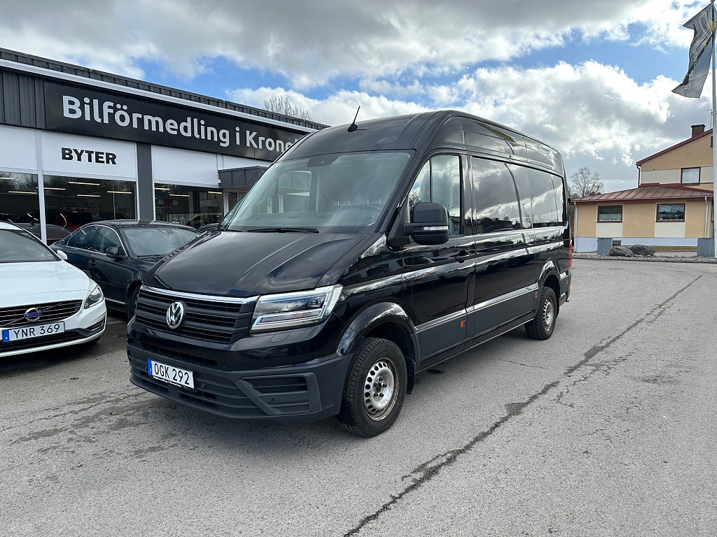 Volkswagen crafter 35 2.0 TDI Euro 6 D-Värmare Dragkrok Carplay P-Sensorer
