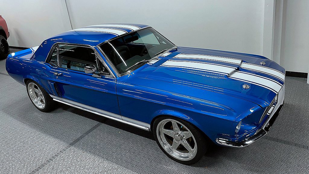 En trevlig Ford Mustang årsmodell 1967. 