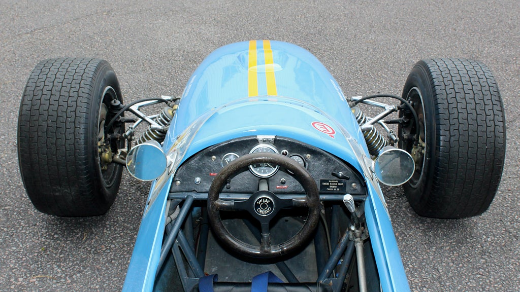 Ronnie Peterson körde sin SWEBE-Formel 3 bil under säsongen 1966. 