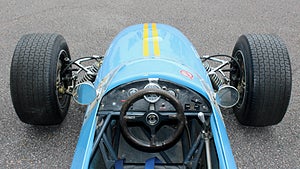 Ronnie Peterson körde sin SWEBE-Formel 3 bil under säsongen 1966. 