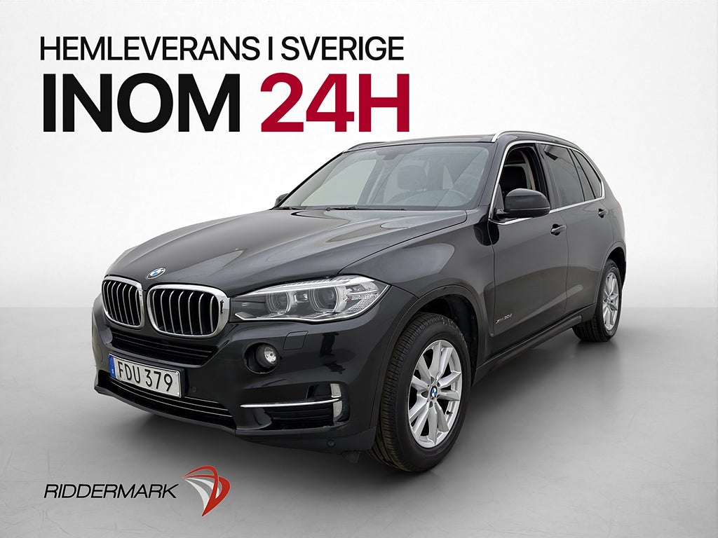 BMW X5 258hk xDrive30d Harman/Kardon Läder Navi Drag