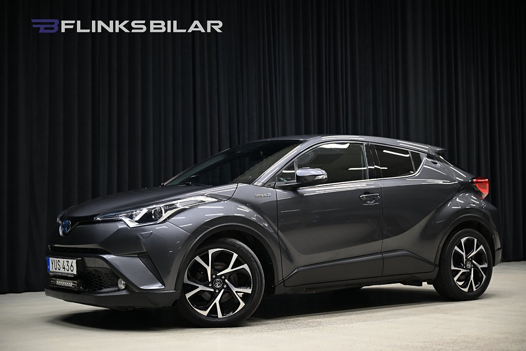 Toyota C-HR Hybrid 122HK Automat|Backkamera|Drag|M/K-Värmare|LEDram