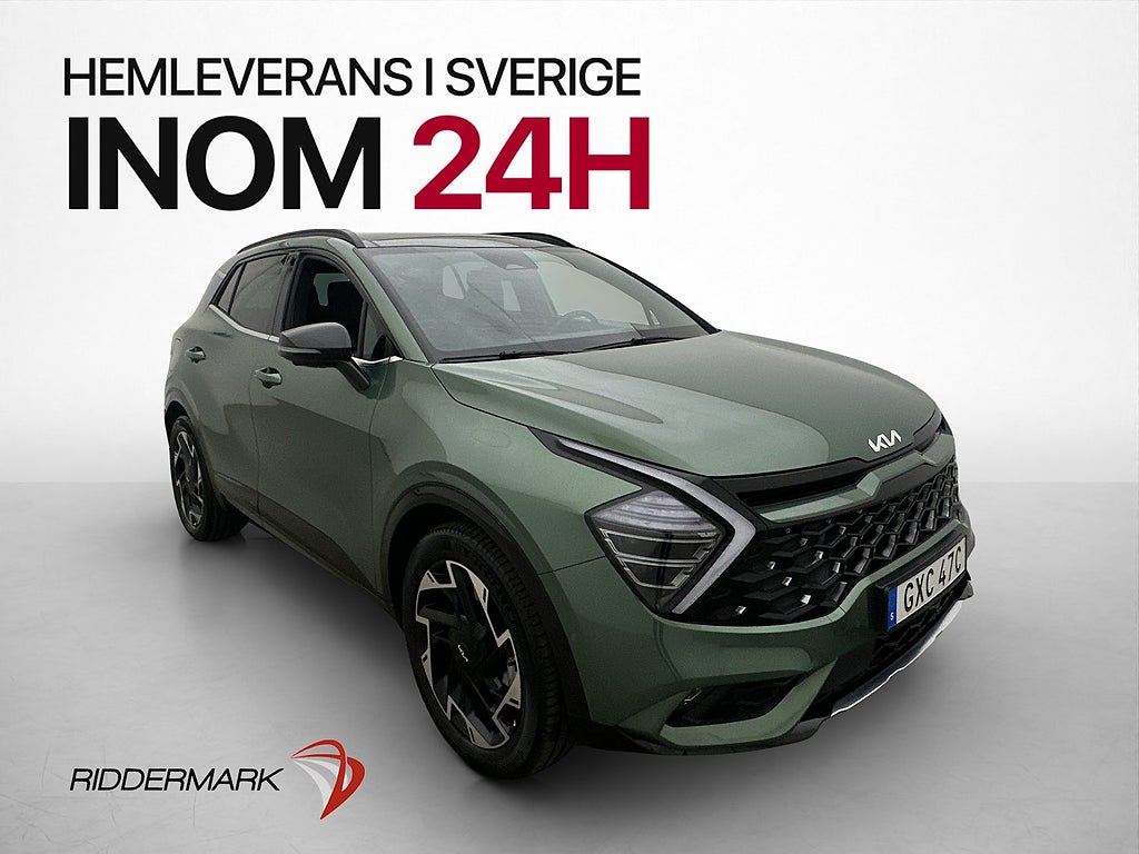 Kia Sportage PHEV 252hk AWD GT-Line Pano H/K 360° CarPlay