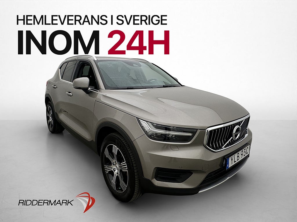 Volvo XC40 T2 Inscription VOC M&K-Värmare Kamera Skinn Drag