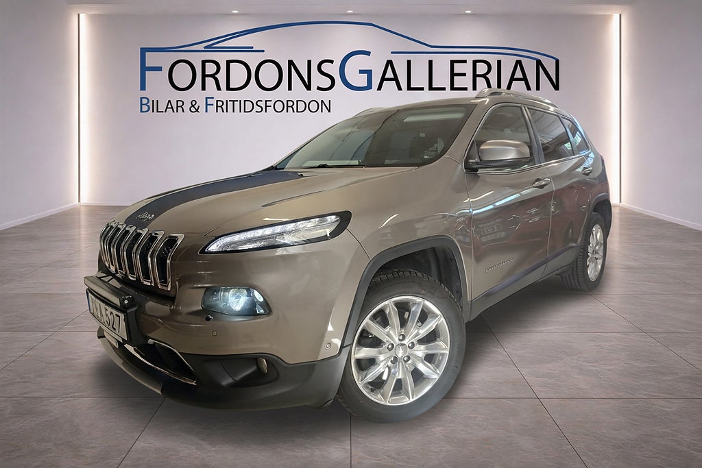 Jeep Cherokee 2.2 CRD 4WD Automat Keyless Gps 200Hk Euro 6