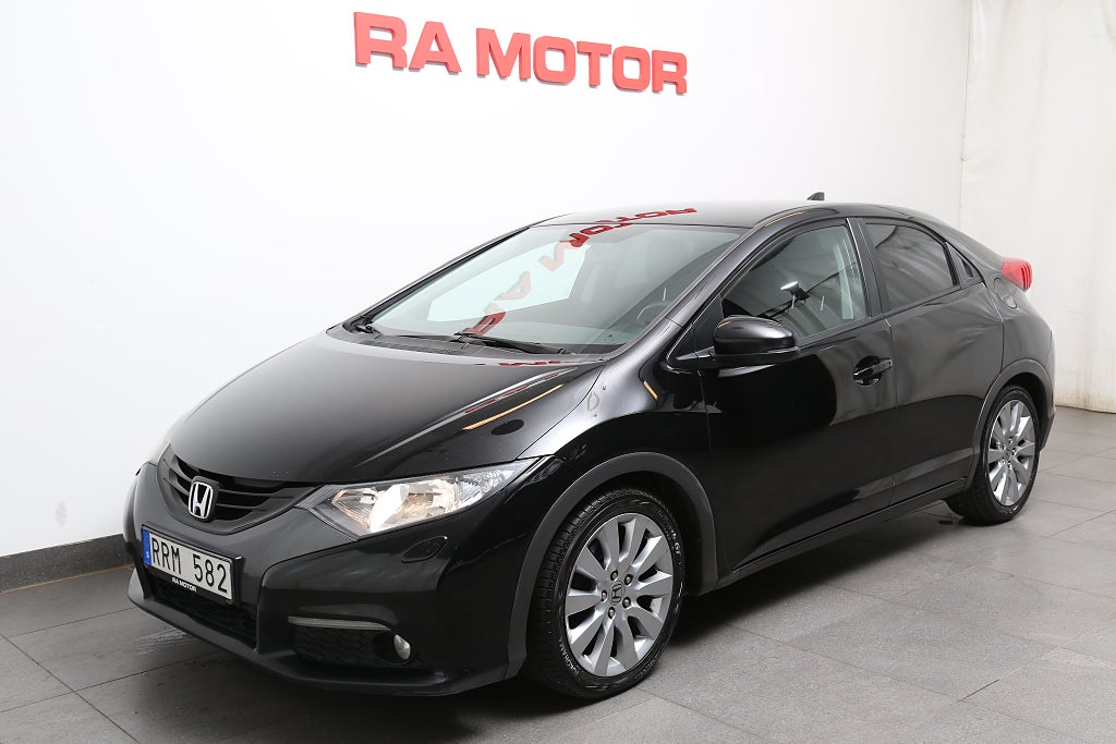 Honda Civic 1,8 i-VTEC 141hk Sport 5D Navi Kamera 2013