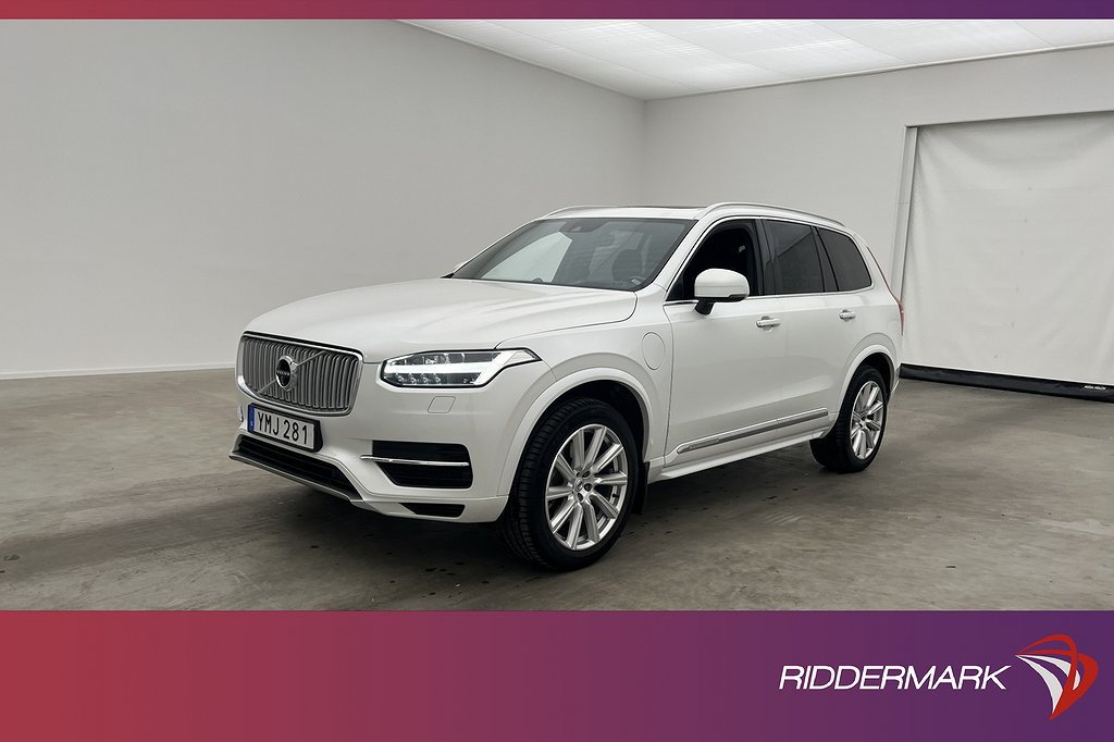 Volvo XC90 T8 AWD Inscription 7-sits Pano B&W HUD Värm Drag