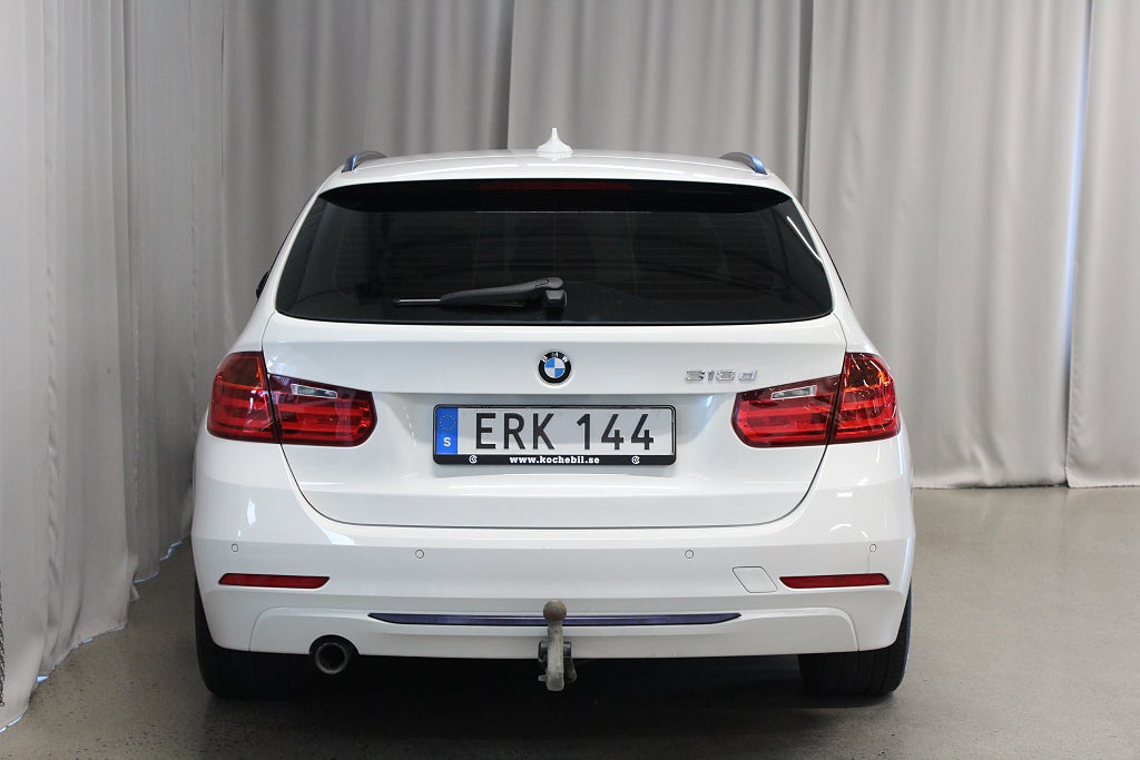 BMW 318D Touring Steptronic Sport line, Drag, S&V-hjul