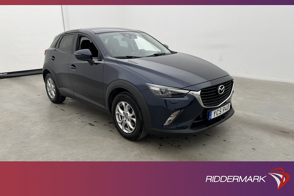 Mazda CX-3 2.0 SKYACTIV-G 120hk Navi Drag Värmare Psensorer