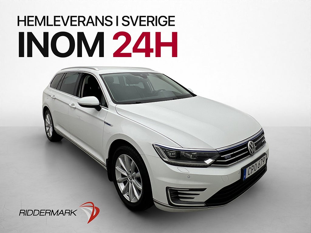 Volkswagen Passat GTE 1.4 TSI Värmare Drag 0,18l/mil CarPlay