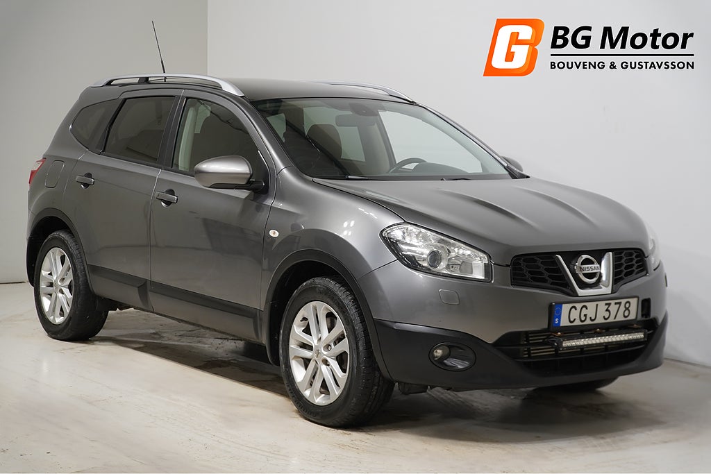 Nissan Qashqai+2 1.6 dCi 131HK 7 sits Drag/BOSE/Keyless/Backkamera