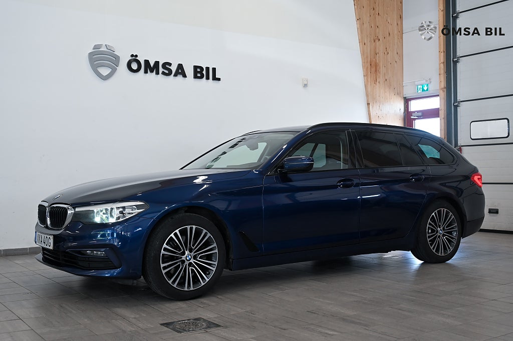 BMW 520d xDrive Touring Sport Line Kamera Drag 190hk
