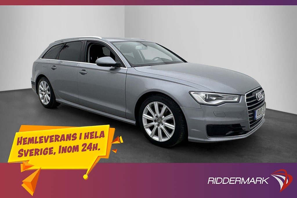 Audi A6 Avant 2.0 TDI ultra 190hk Sport Dragkrok P-Sensorer