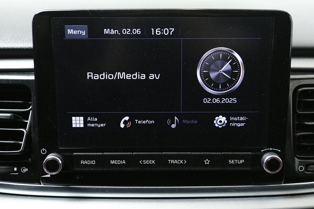 Kia Rio 1,0 T-GDI 100hk Advance CarPlay Kamera 2021