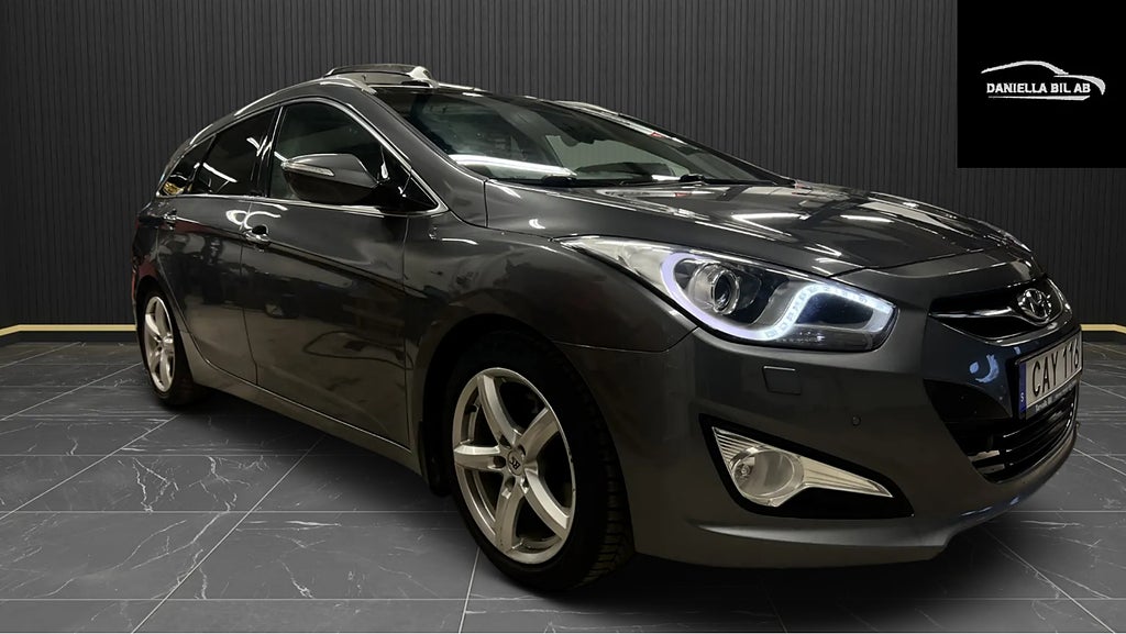 Hyundai i40 CW 1.7 CRDI BUSINESS PANO FULLUTR SVENSKSÅLD 136HK
