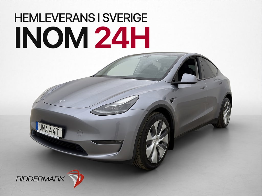 Tesla Model Y Long Range AWD Autopilot Dragkrok Svensksåld