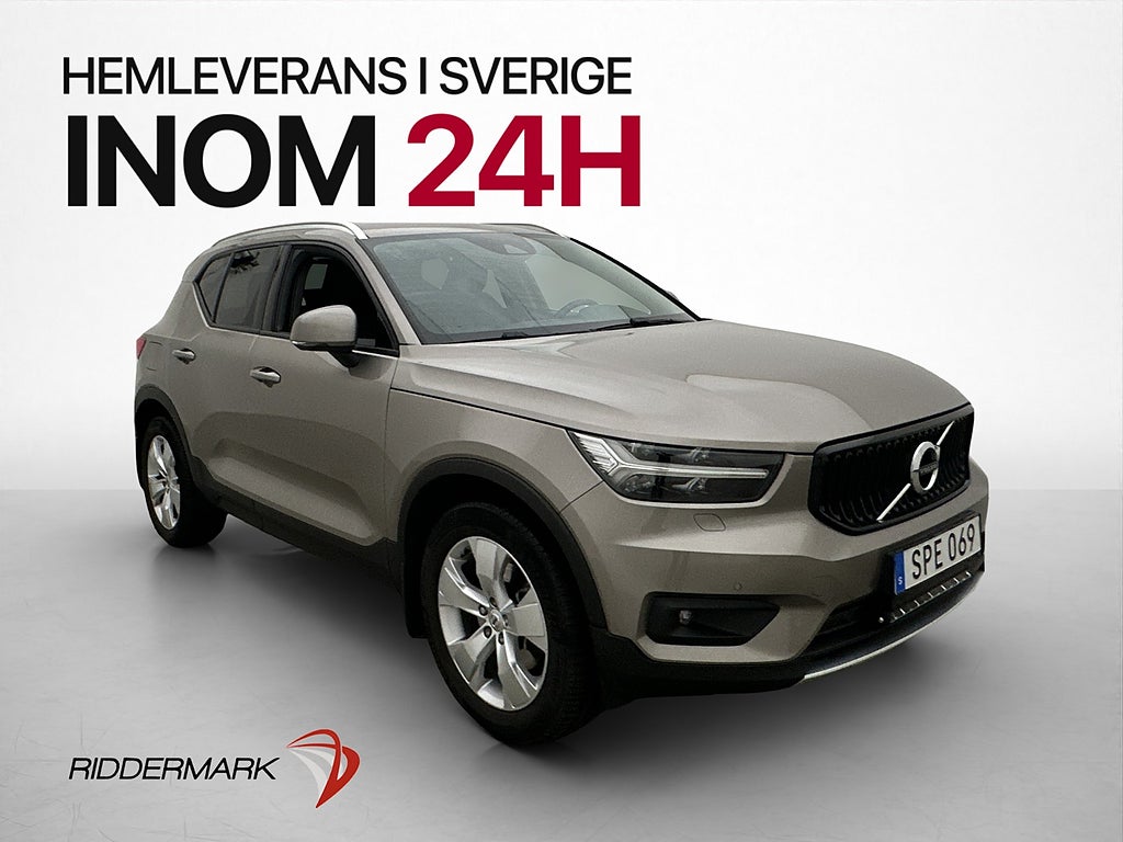 Volvo XC40 B4 AWD Momentum Advance Värmare Kamera Skinn Drag