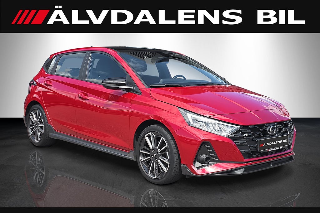 Hyundai i20 1.0 T-GDI N-Line 120hk Aut, Kamera, Rattvärme, Dragkrok