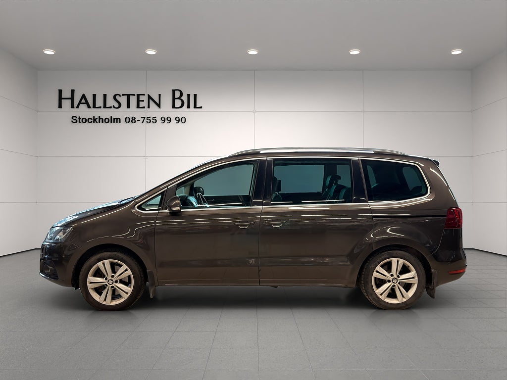 Seat Alhambra 2.0 TDI 4 Drive Aut 7-Sits 1-ägare Värmare Svensksåld