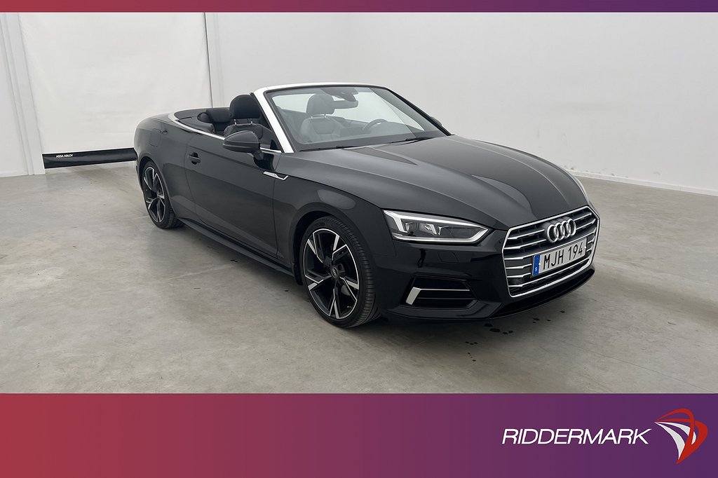 Audi A5 Cabriolet TFSI 190hk Sport Skinn Sensorer