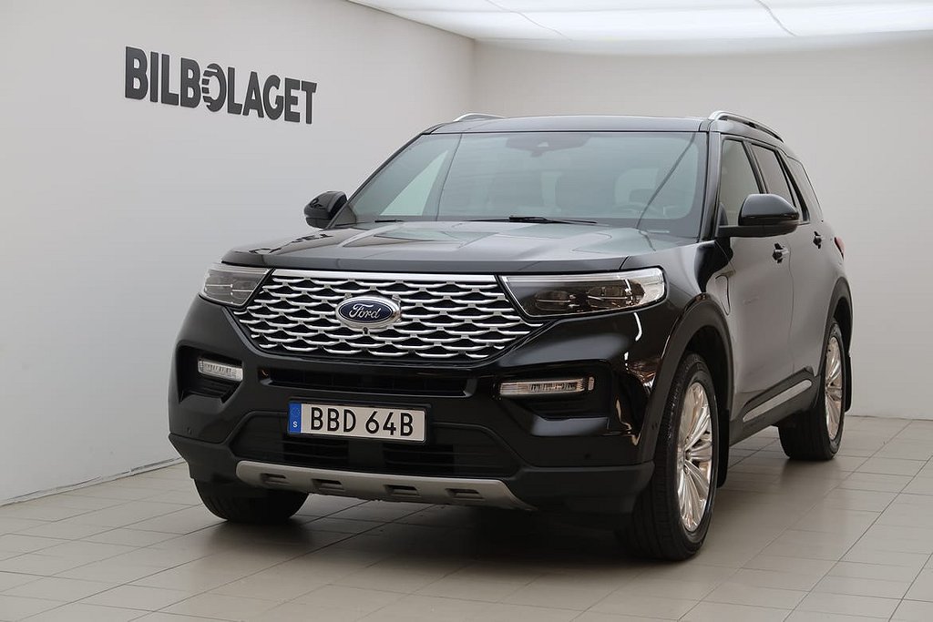 Ford Explorer Plug-In Hybrid 3.0 457 Platinum AWD 360°/NAV/B&O