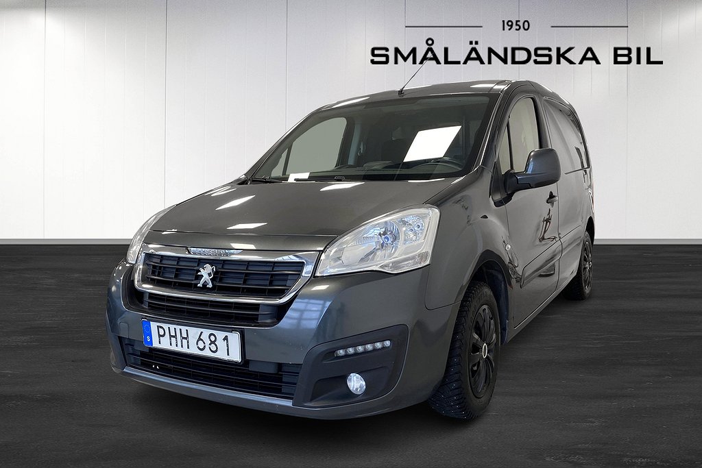 Peugeot Partner Van Utökad Last 1.6 Vinterhjul Dragkrok