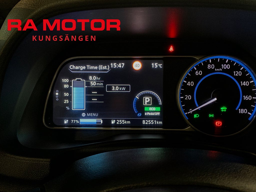 Nissan Leaf e+ 59kwh | Tekna | Bose | Läderklädsel | 360° | Bose