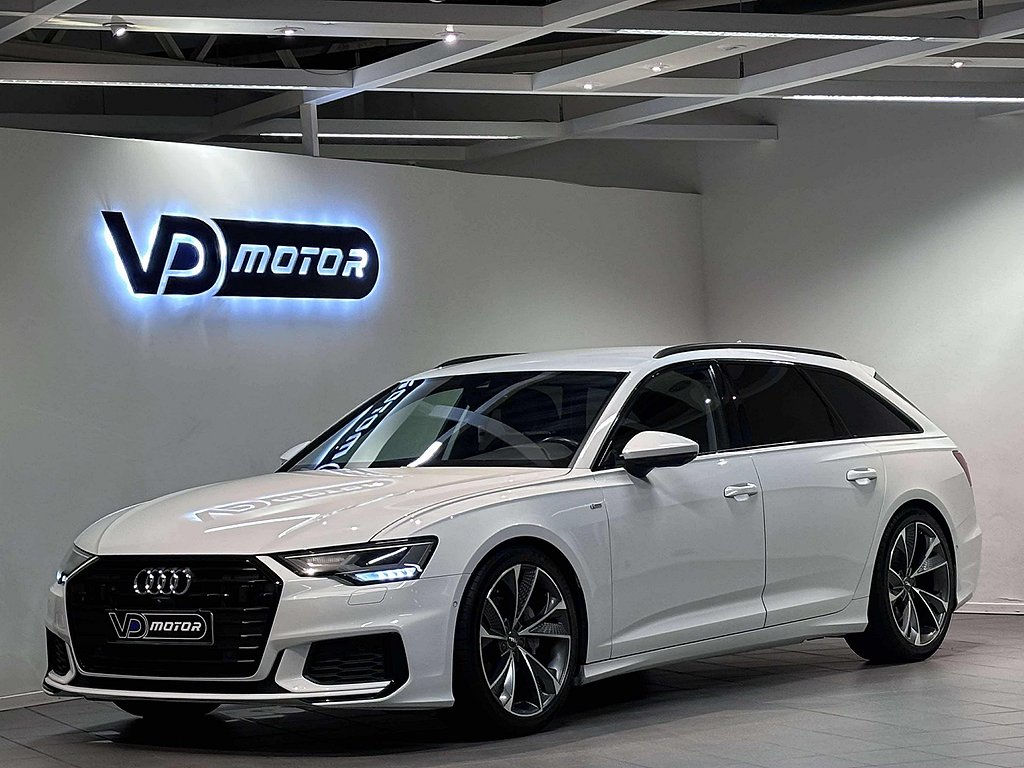 Audi A6 40 TDI Aut S-Line B&O SC 360 Värmare Drag 20''