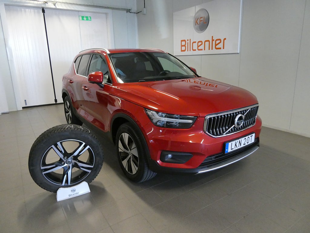 Volvo XC40 Recharge T4 DCT Skinn-Drag-Värmare-Kamera-Navi-SoV