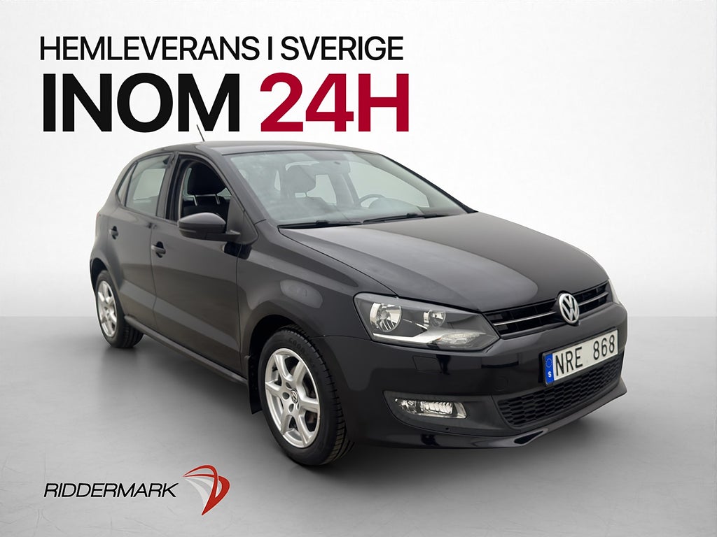 Volkswagen Polo 1.2 TSI 90hk Masters Sätesvärme Låg-skatt