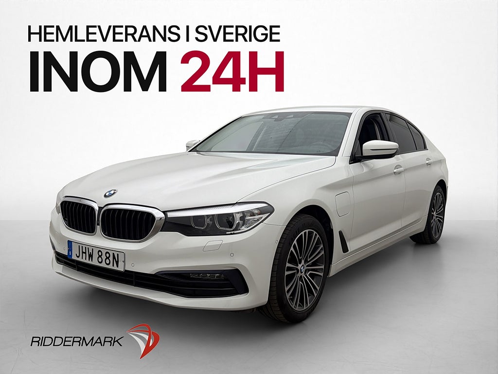 BMW 530e xDrive iPerformance Navi  360° Rattvärme Cockpit