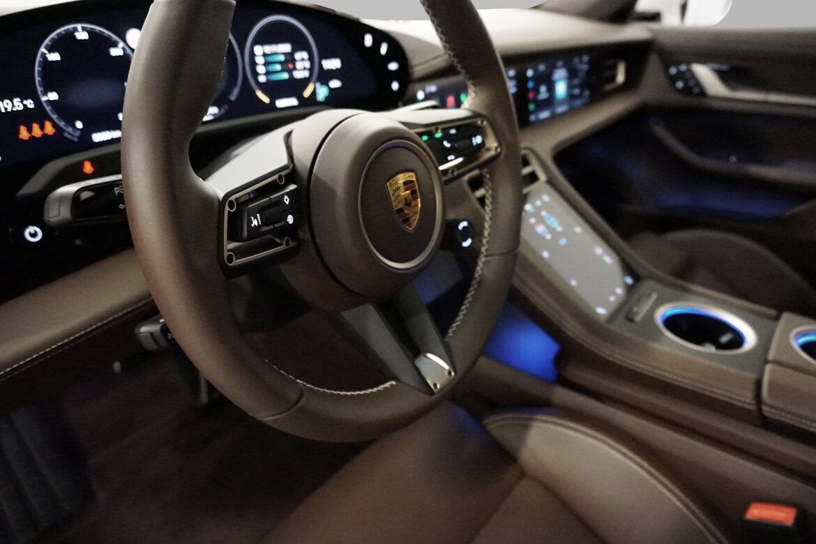 Porsche Taycan Turbo 680hk | Leasbar | Nypris 2.073.000:- 2022 - miniatyr 36