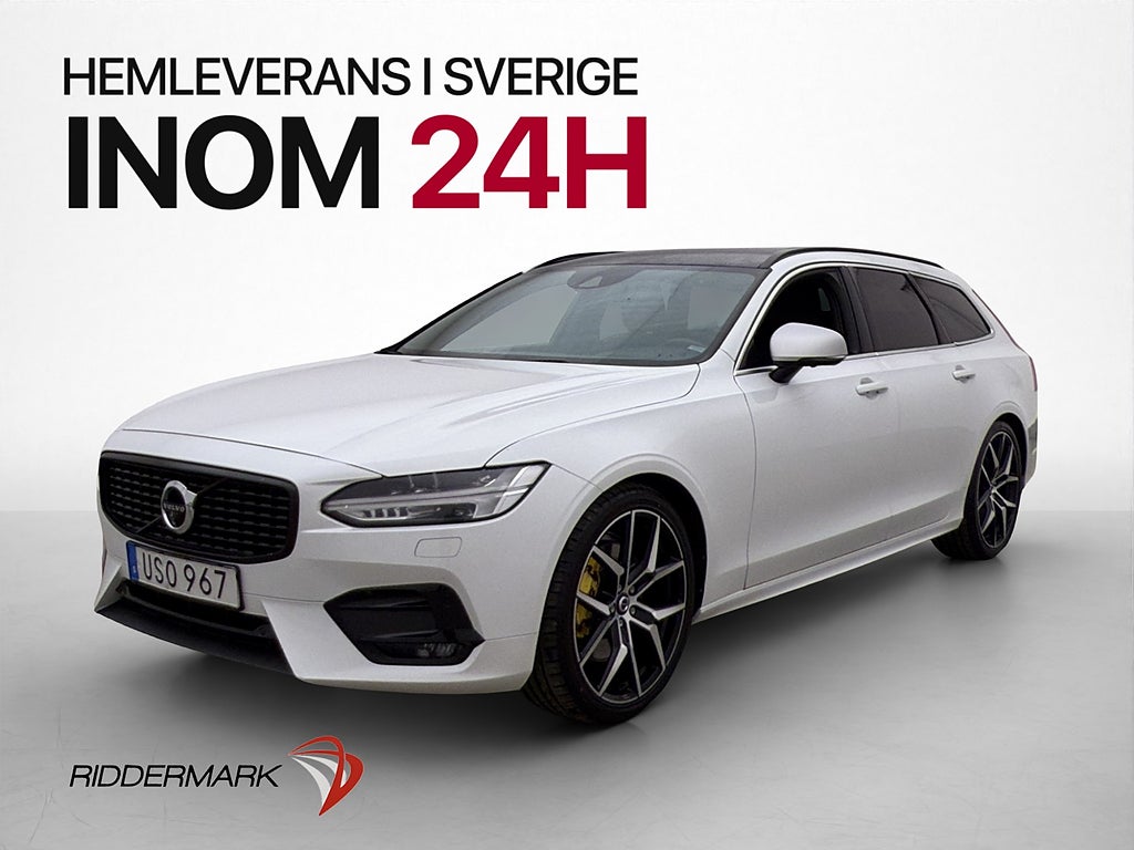 Volvo V90 T4 190hk R-Design VOC H/K HUD 360° kamera BLIS