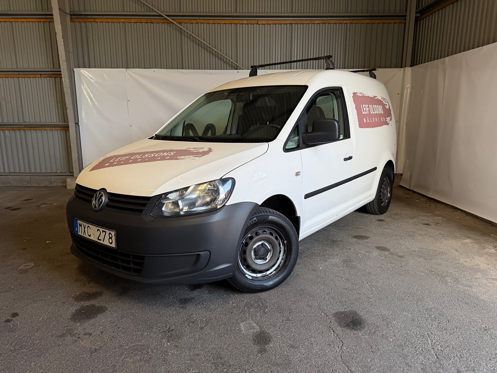 Volkswagen Caddy Skåpbil 1.6 TDI DPF 1 ägare Besiktigad Dragkrok Värmare
