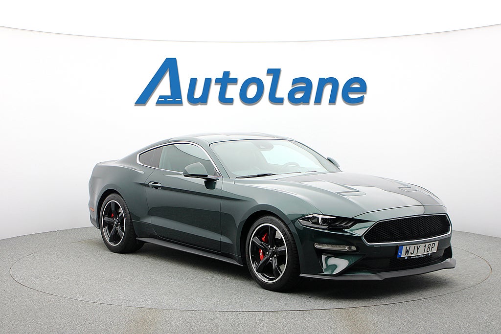 Ford Mustang BULLITT 5.0 V8 Manuell Sommarkampanj 4.99% 460hk