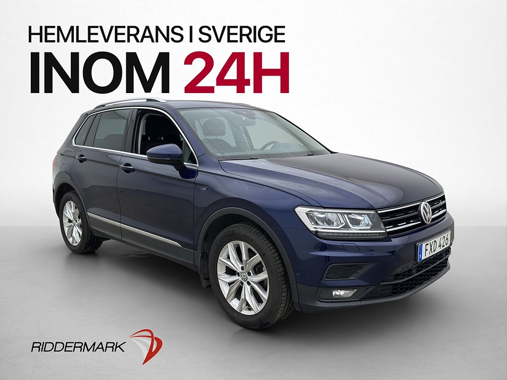 Volkswagen Tiguan TSI 4M 150hk P-Värmare Kamera CarPlay Drag