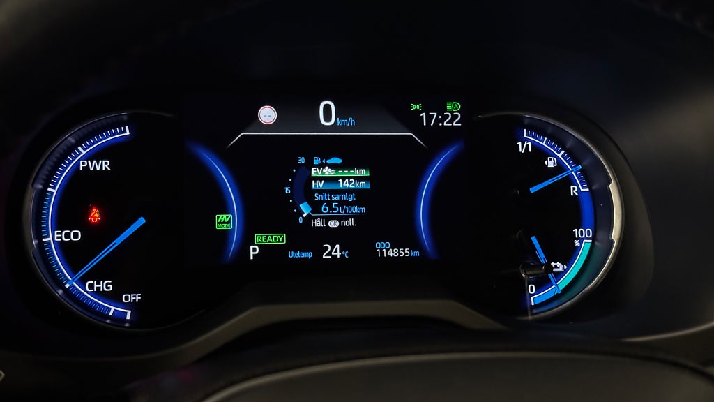 Toyota RAV4 Plug-in AWD Style Premium Dragkrok Adp-fart Navi Kamera bild 15