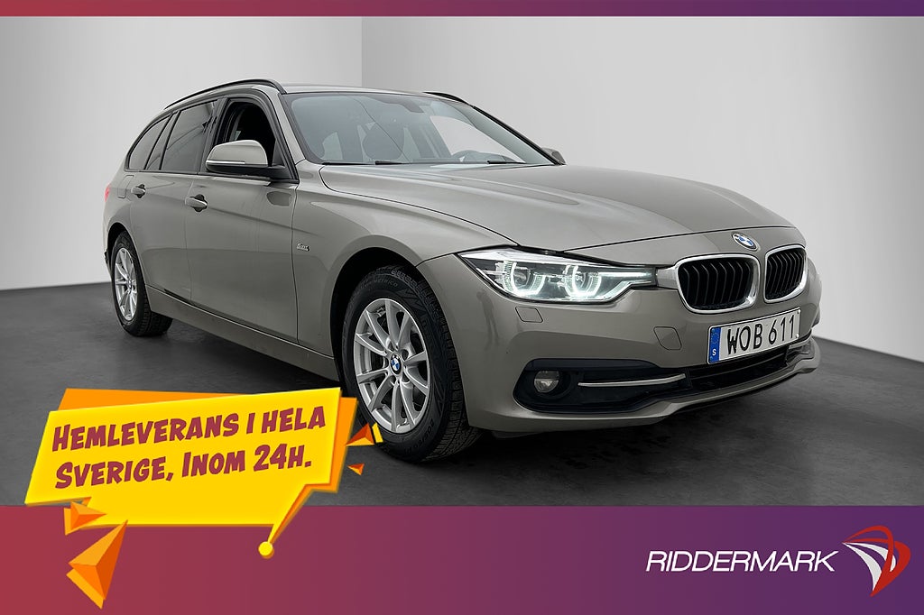 BMW 320 d xDrive 190hk Sport line Cockpit Kamera Drag Navi