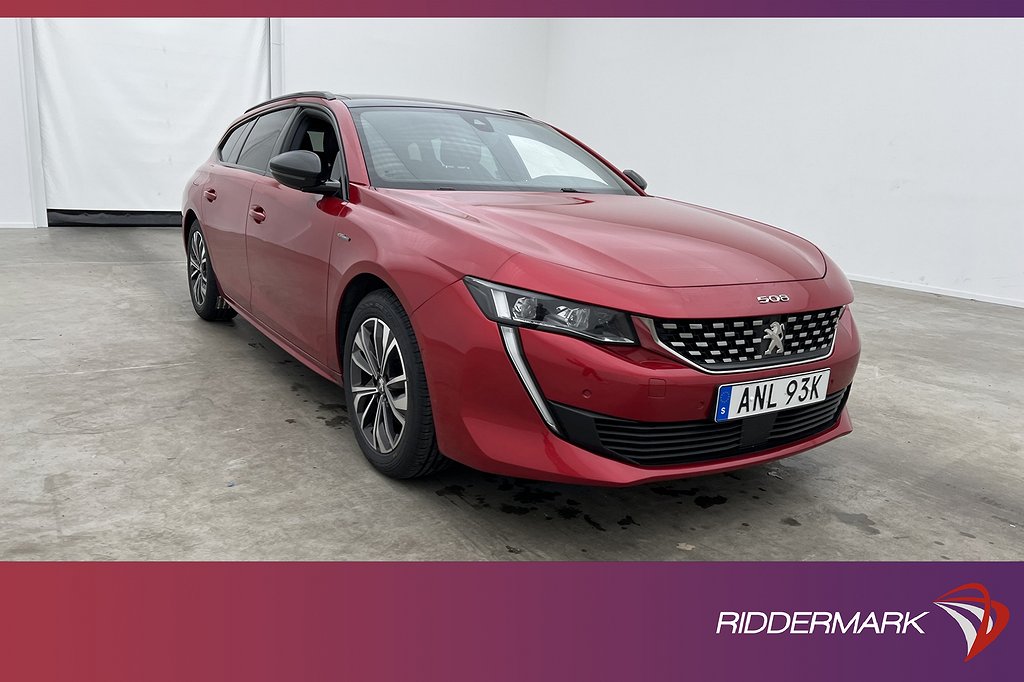 Peugeot 508 SW 1.6 180hk GT-Line Pano Massage 4,95% Ränta