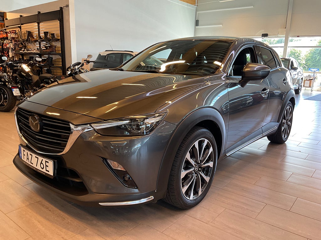 Mazda CX-3 2.0 SKYACTIV-G Kamera OPTIMUM S&V-hjul Fullservad 