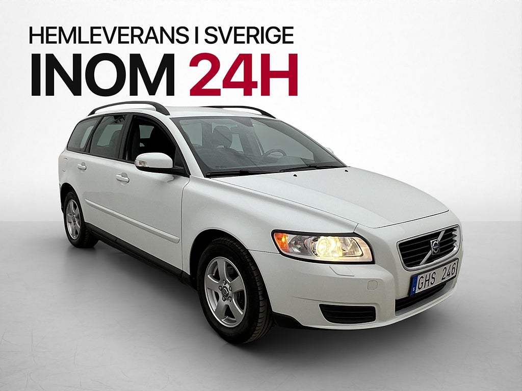 Volvo V50 1.8 Flexifuel Välservad 2-Brukare Svensksåld